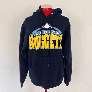 Denver Nuggets Hoodie Navy Size Small